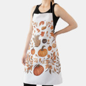 Tablier Conception motif d'automne (Insitu)