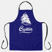 Tablier Conception nautique d'ancre de voilier capitaine (Recto)