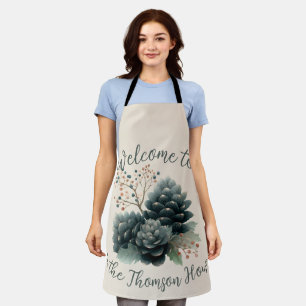 Tablier Conception personnalisée de la famille Pinecone d'