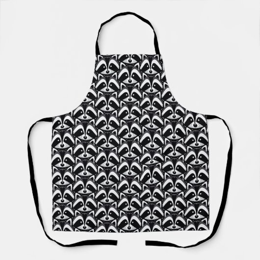 Tablier Conception Raccoon simple (Recto)