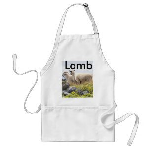 Tablier Conception risquée - Moutons dans un champ