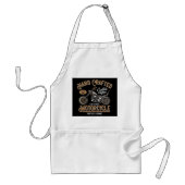 Tablier Conception sur mesure de moto artisanale vintage (Devant)
