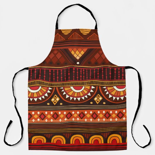 Tablier Conception Tribal sans soudure pour diverses utili (Recto)