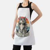 Tablier Conception vectorielle de gravure de coucher de so (Insitu)