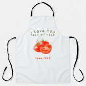 Tablier Conception Vintage des devis de tomate - (Recto)