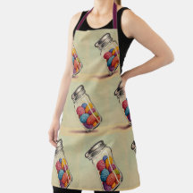 Conditionnements Cerveau Coloré Apron (Conception 