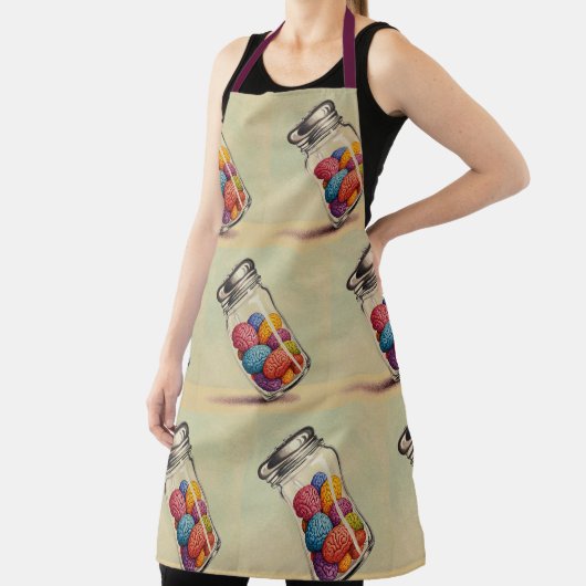 Tablier Conditionnements Cerveau Coloré Apron (Conception (Insitu)