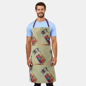 Tablier Conditionnements Cerveau Coloré Apron (Conception (Porté)