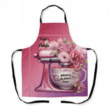 Condo Bienvenue Baker's Palace Pink Throw Pillow