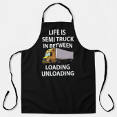 Tablier Conducteur de camion semi-remorque (Recto)