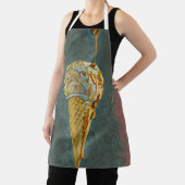 Tablier Cône glace chocolat fondu (Insitu)