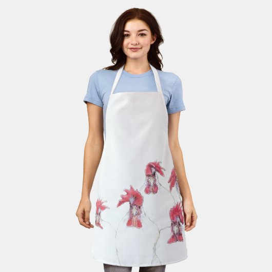 Tablier Cône Pour Dîner De Poulet (Porté)