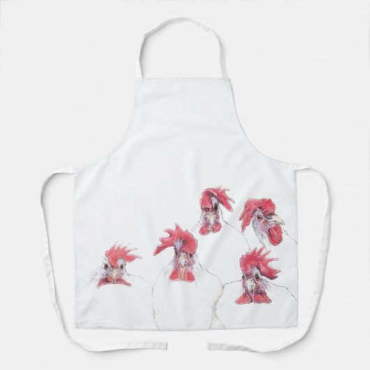 Tablier Cône Pour Dîner De Poulet (Recto)