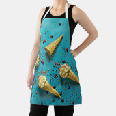 Tablier cônes gaufre crème glacée (Insitu)