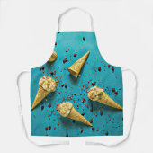 Tablier cônes gaufre crème glacée (Recto)