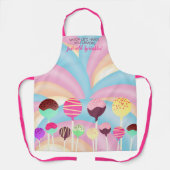 Tablier confiseries de gâteaux confections personnalisées (Recto)