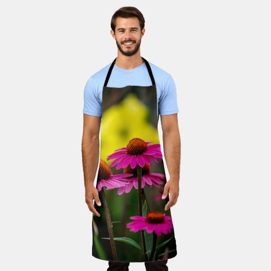 Tablier Confleur pourpre (Porté)