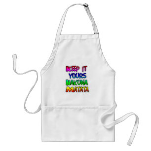 Tablier Conserver votre Hakuna Matata Art Print