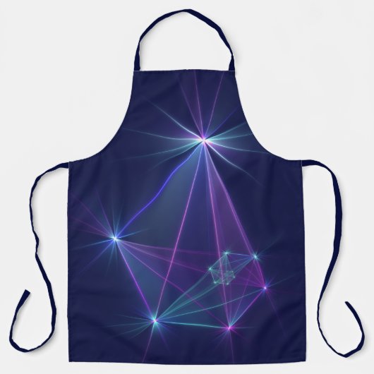 Tablier Constellation, Art Fractal Abstrait Fantastique (Recto)