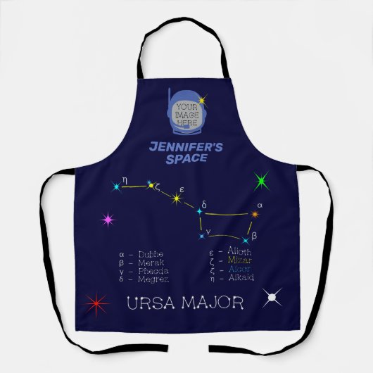 Tablier Constellation Ursa major (Recto)