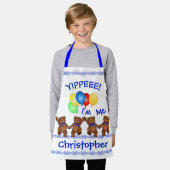 Tablier Constructeur d'auto-soins Nounours pour enfants (Porté)