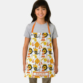 Tablier Construction de route jolie Jaune Orange Enfants G (Insitu)