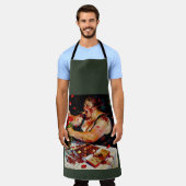 Tablier Contempt for Red Roses – A Portrait of Raw Anger (Porté)