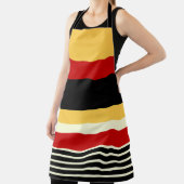 Tablier Contraste Jaune Avec Rouge (Insitu)