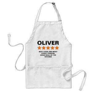 Tablier Cook chef Poison 5 Star Review Customizable