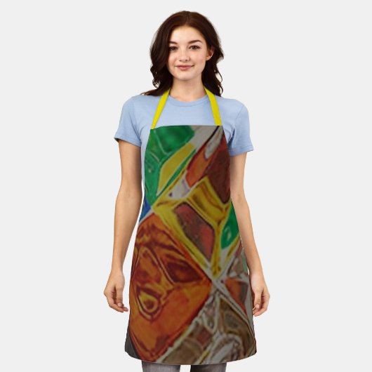 TABLIER COOKERY APRON ART ET DESIGN (Porté)