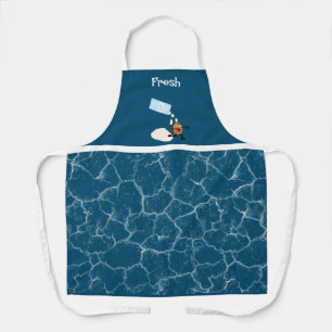 Tablier Cookie amusant tout-en impression tablier, moyen