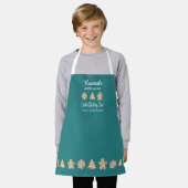 Tablier Cookie Baking Crew Enfants Enfants Baking Apron (Porté)