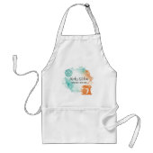 Tablier Cookie Baking Music Making Personalized Apron (Devant)