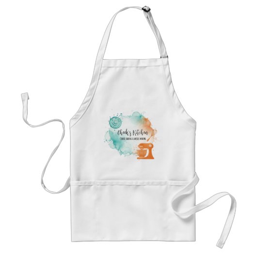 Tablier Cookie Baking Music Making Personalized Apron (Devant)