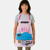 Tablier Cookie Monster | Bon appétit Chill | Ajouter un no (Insitu)