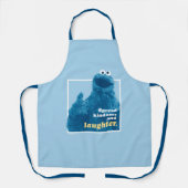 Tablier Cookie Monster | Propager la gentillesse et le rir (Recto)