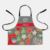 TABLIER COOKIES DE NOËL (Recto)