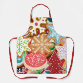 Tablier Cookies de Noël (Recto)