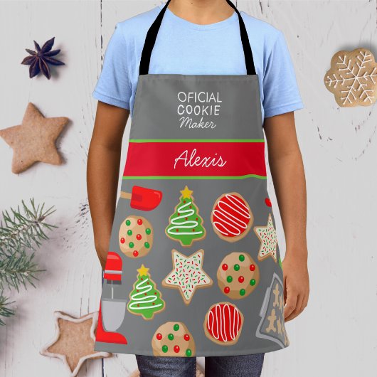 TABLIER COOKIES DE NOËL