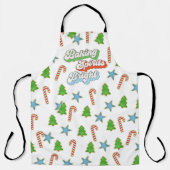 Tablier Cookies de Noël Baking Spirits Bright (Recto)