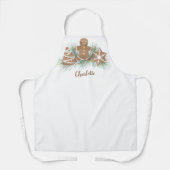 Tablier Cookies de Noël personnalisés (Recto)