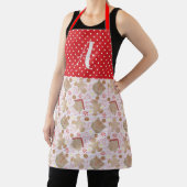 Tablier Cookies de Noël rose Apron, Moyen Apron (Insitu)