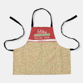 Tablier Cookies de vacances équipe de cuisson tout-en-un I (Recto)