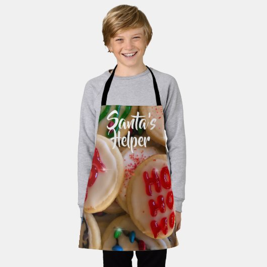 Tablier Cookies de vacances, Père Noël’s Helper (Porté)