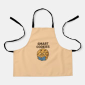 Tablier Cookies intelligents - Apprendre, grandir, briller (Recto)