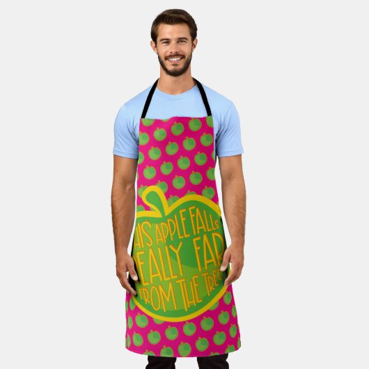 Tablier Cooking apron with funny meme (Porté)