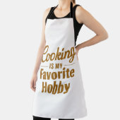 Tablier Cooking Is My Favorite Hobby Culinary Passion (Insitu)
