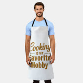 Tablier Cooking Is My Favorite Hobby Culinary Passion (Porté)