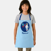 Tablier Cool Astronaut Rocket Ship Custom Kids (Insitu)