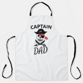 Tablier Cool BBQ Lover Griller Capitaine Papa Maman Funny  (Recto)